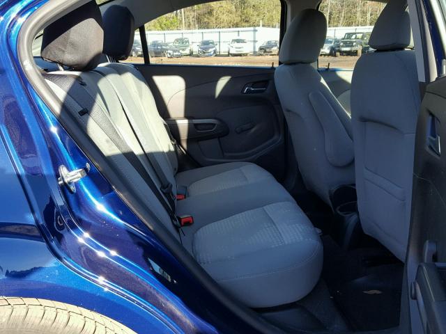 1G1JA5SH0C4207088 - 2012 CHEVROLET SONIC LS 蓝色 照片 6