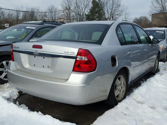 1G1ZT52845F120525 - 2005 CHEVROLET MALIBU LS SILVER photo 4