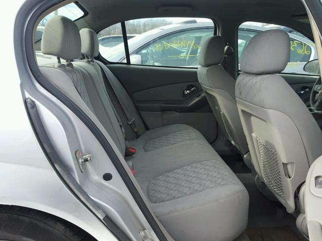 1G1ZT52845F120525 - 2005 CHEVROLET MALIBU LS SILVER photo 6