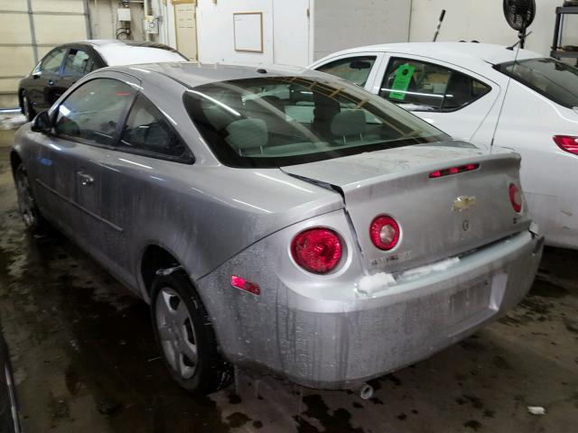 1G1AL18F787141606 - 2008 CHEVROLET COBALT LT SILVER photo 3