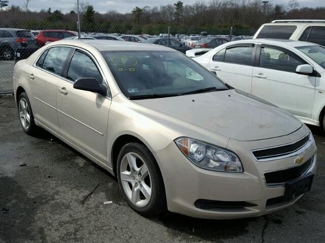 1G1ZB5EB0AF268059 - 2010 CHEVROLET MALIBU LS Bej foto 1