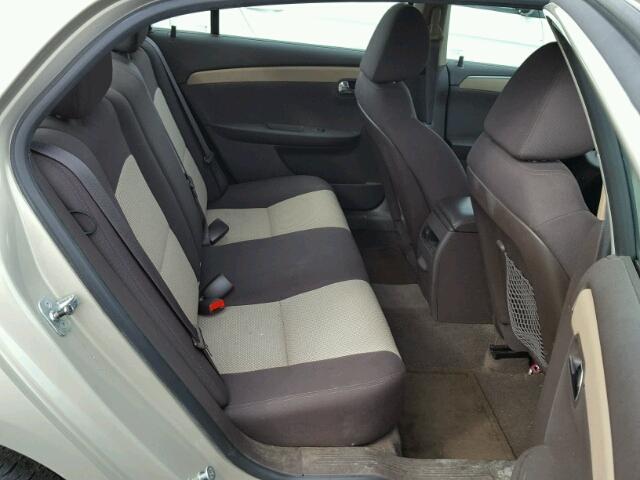 1G1ZB5EB0AF268059 - 2010 CHEVROLET MALIBU LS Bej foto 6