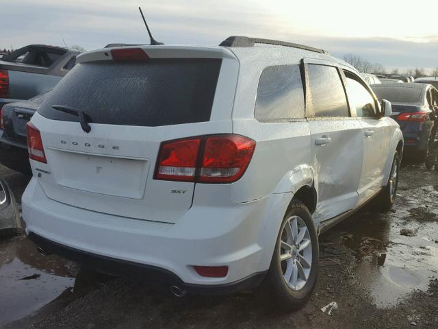 3C4PDDBG1JT237332 - 2018 DODGE JOURNEY SX WHITE photo 4