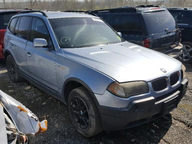 WBXPA734X4WB21016 - 2004 BMW X3 2.5I BLUE photo 1