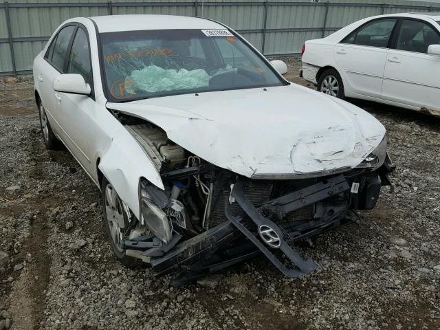 5NPET46C58H377783 - 2008 HYUNDAI SONATA WHITE photo 1