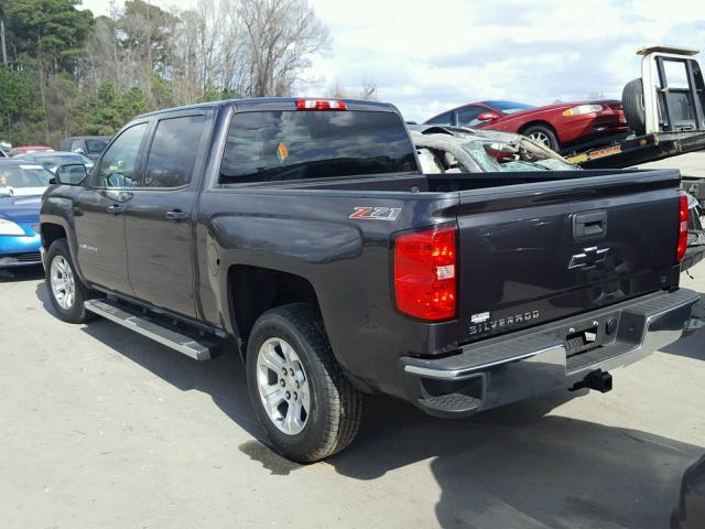 3GCUKREC4FG415376 - 2015 CHEVROLET SILVERADO CHARCOAL photo 3