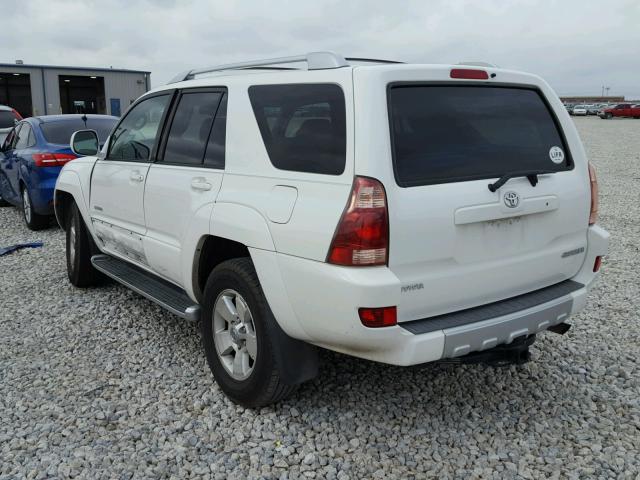 JTEZT17R530013707 - 2003 TOYOTA 4RUNNER LI WHITE photo 3