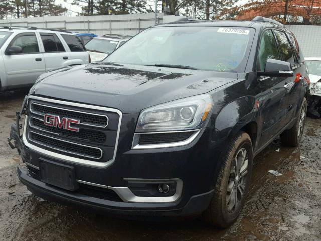 1GKKVRKD7FJ100926 - 2015 GMC ACADIA SLT BLACK photo 2