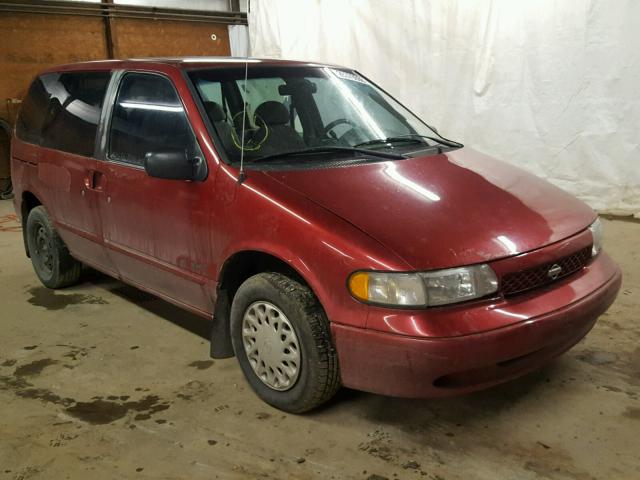 4N2DN1118VD854070 - 1997 NISSAN QUEST XE RED photo 1