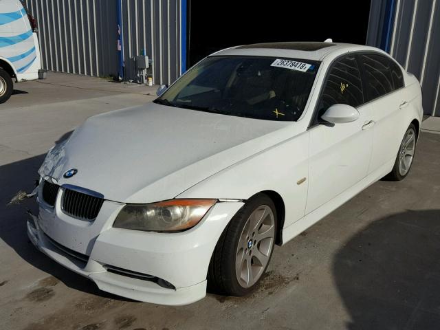 WBAVB73537VH20714 - 2007 BMW 335 I WHITE photo 2