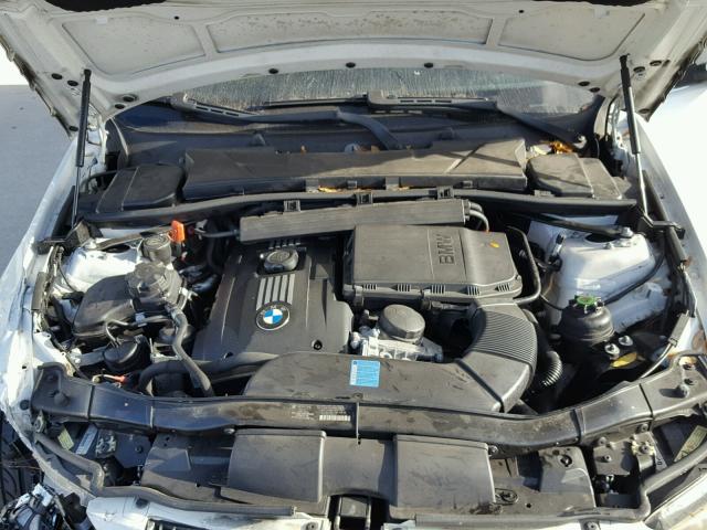 WBAVB73537VH20714 - 2007 BMW 335 I WHITE photo 7