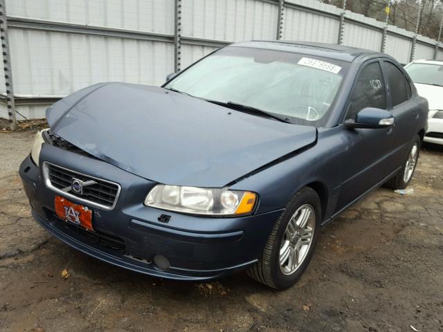 YV1RS592072618463 - 2007 VOLVO S60 2.5T BLUE photo 2