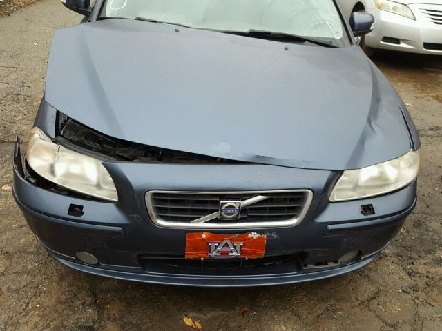 YV1RS592072618463 - 2007 VOLVO S60 2.5T BLUE photo 7