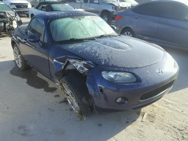 JM1NC26F980154075 - 2008 MAZDA MX-5 MIATA BLUE photo 1