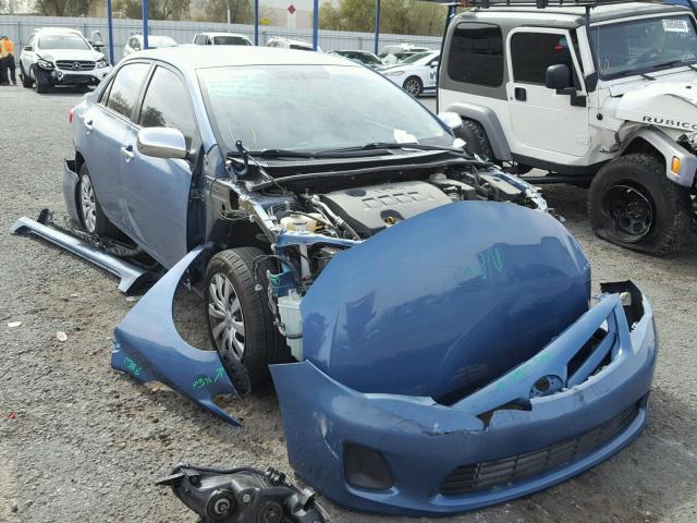 5YFBU4EE0CP071542 - 2012 TOYOTA COROLLA BA BLUE photo 1