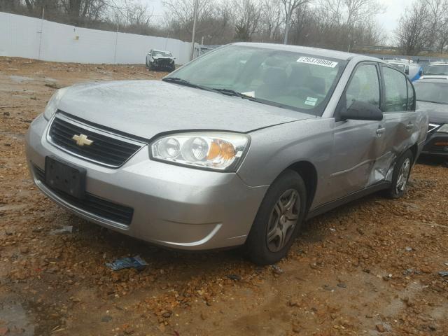 1G1ZS58F07F215112 - 2007 CHEVROLET MALIBU LS SILVER photo 2