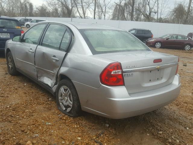 1G1ZS58F07F215112 - 2007 CHEVROLET MALIBU LS SILVER photo 3