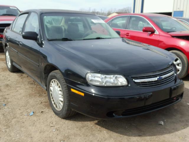 1G1ND52J93M651503 - 2003 CHEVROLET MALIBU BLACK photo 1