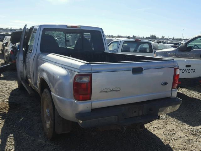 1FTZR45E82PA48879 - 2002 FORD RANGER SUP SILVER photo 3