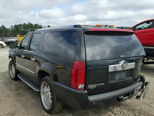 1GYFK66807R305065 - 2007 CADILLAC ESCALADE E BLACK photo 3