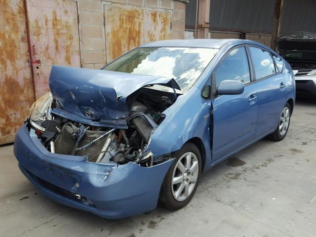 JTDKB20U897858435 - 2009 TOYOTA PRIUS BLUE photo 2