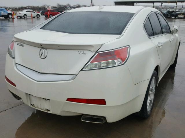 19UUA86589A005777 - 2009 ACURA TL WHITE photo 4