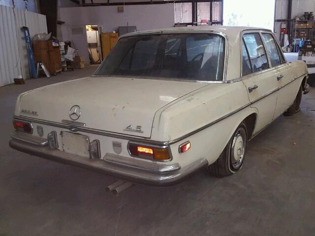 10806712003268 - 1973 MERCEDES-BENZ 280 SE CREAM photo 4