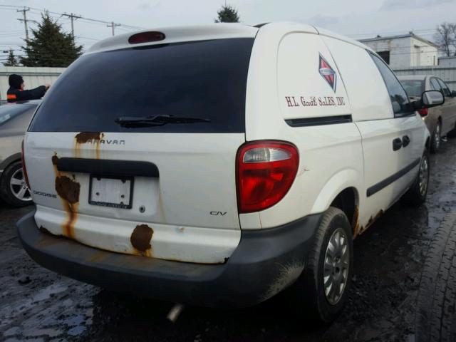 1D4GP21R76B526712 - 2006 DODGE CARAVAN C/ WHITE photo 4