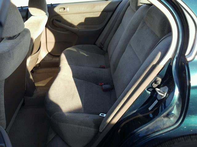 2HGEJ8542VH587593 - 1997 HONDA CIVIC EX Yaşıl foto 6