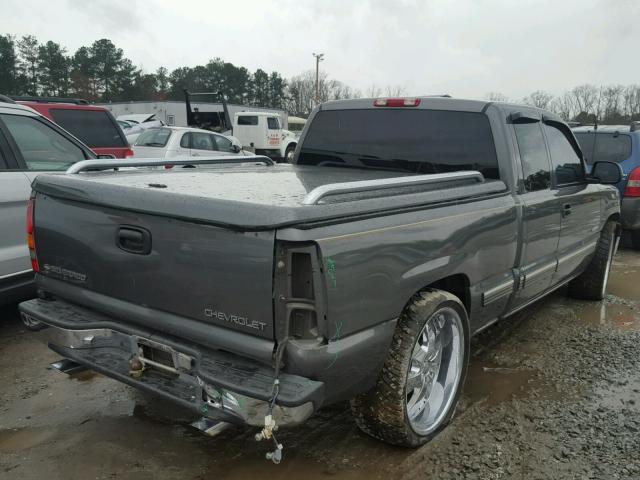 2GCEC19T7X1133174 - 1999 CHEVROLET SILVERADO GRAY photo 4