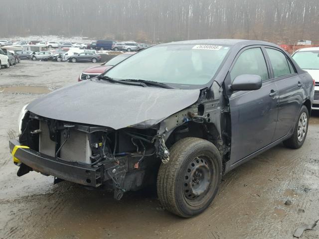 JTDBL40E099035150 - 2009 TOYOTA COROLLA BA GRAY photo 2