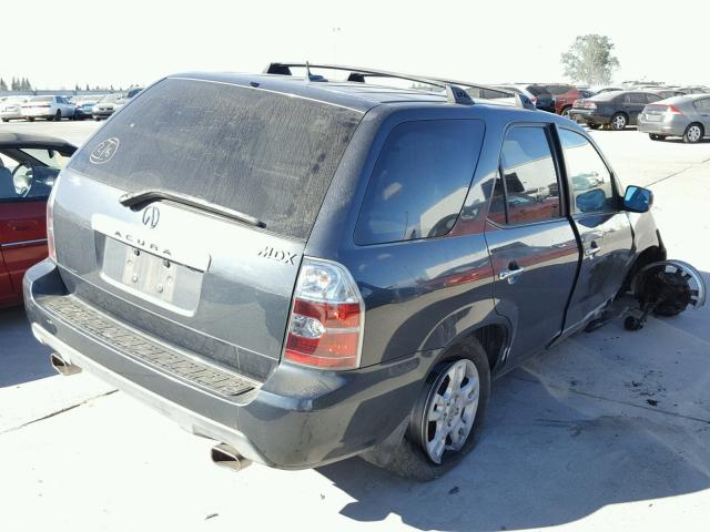 2HNYD18895H517608 - 2005 ACURA MDX TOURIN CHARCOAL photo 4