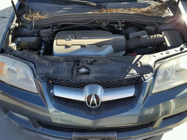 2HNYD18895H517608 - 2005 ACURA MDX TOURIN CHARCOAL photo 7
