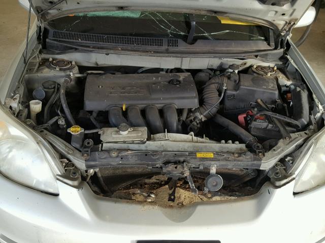 2T1KR32E73C753270 - 2003 TOYOTA COROLLA MA SILVER photo 7