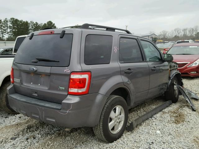 1FMCU0DG1BKA87550 - 2011 FORD ESCAPE XLT GRAY photo 4