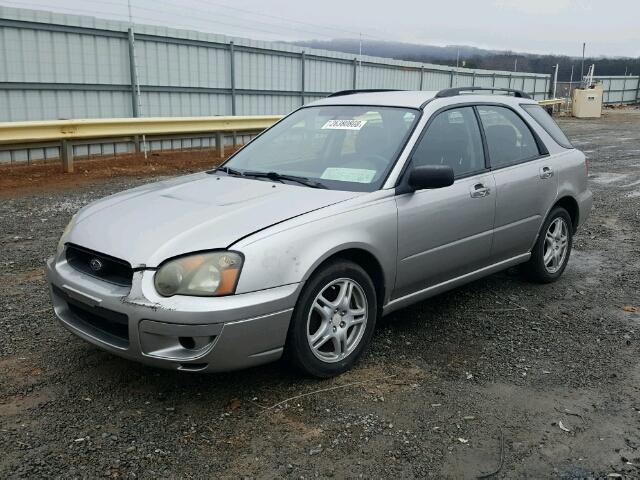 JF1GG67525H802496 - 2005 SUBARU IMPREZA RS SILVER photo 2