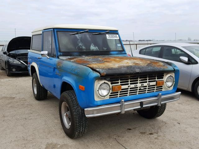 U15GLS18588 - 1973 FORD BRONCO BLUE photo 1