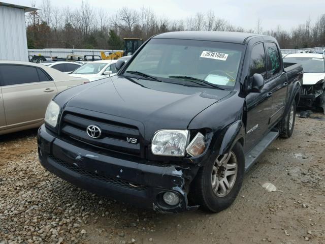 5TBET38145S466166 - 2005 TOYOTA TUNDRA DOU BLACK photo 2