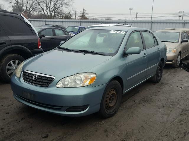 2T1BR30E55C374001 - 2005 TOYOTA COROLLA CE GREEN photo 2