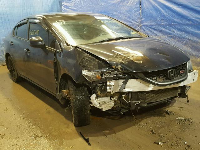 2HGFB6E51DH711205 - 2013 HONDA CIVIC SI BLACK photo 1