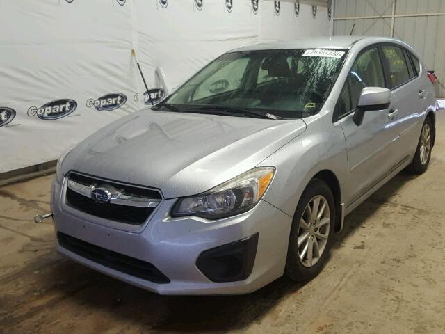 JF1GPAC65DH823262 - 2013 SUBARU IMPREZA PR SILVER photo 2