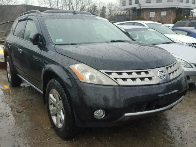 JN8AZ08W36W520836 - 2006 NISSAN MURANO SL BLACK photo 1