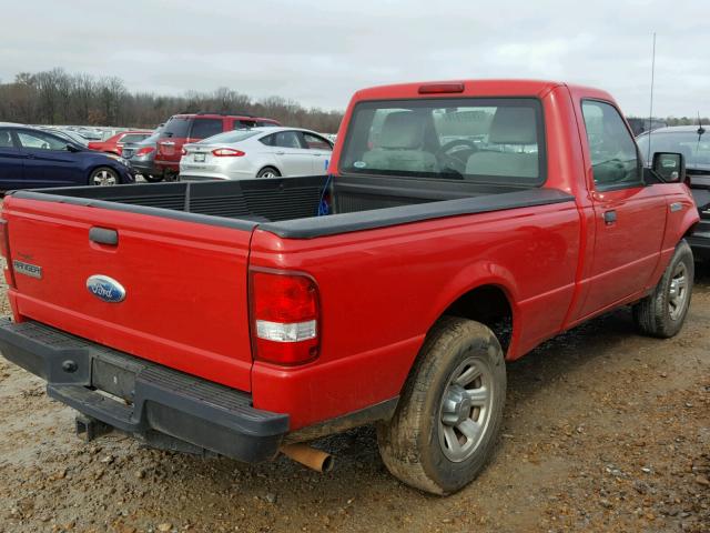 1FTKR1AD7APA53146 - 2010 FORD RANGER RED photo 4