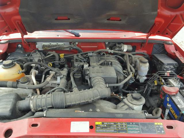 1FTKR1AD7APA53146 - 2010 FORD RANGER RED photo 7