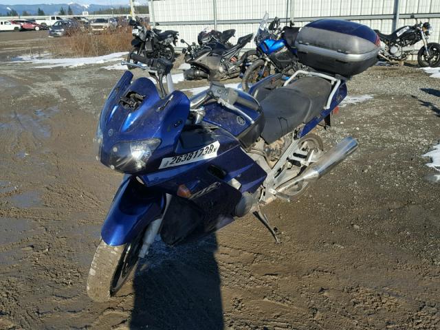 JYARP07E35A003797 - 2005 YAMAHA FJR1300 BLUE photo 2