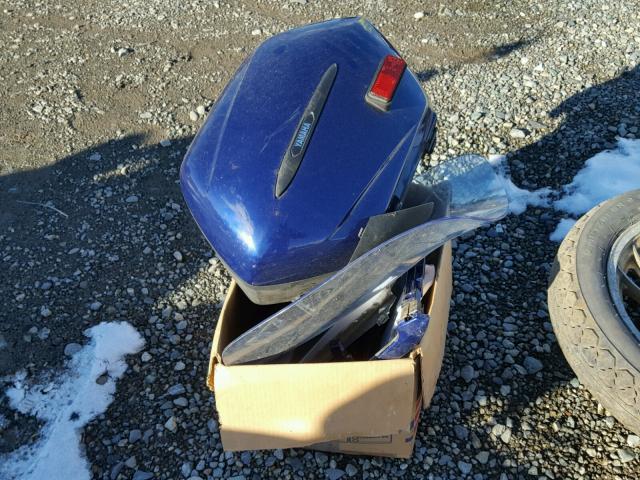 JYARP07E35A003797 - 2005 YAMAHA FJR1300 BLUE photo 9