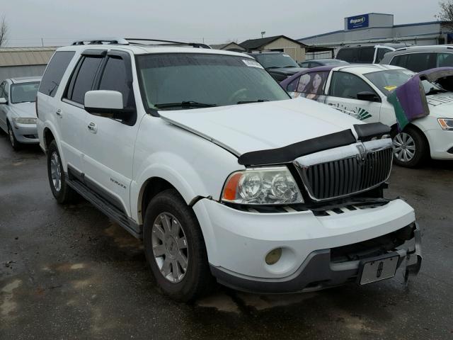 5LMFU28R03LJ28702 - 2003 LINCOLN NAVIGATOR WHITE photo 1