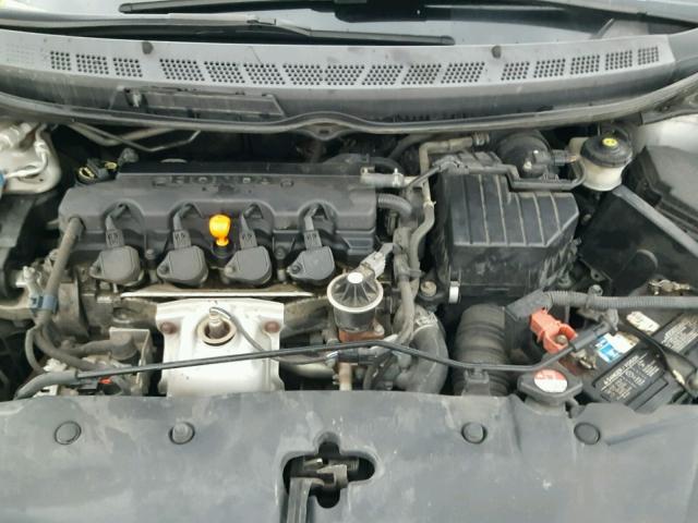 1HGFA16826L022097 - 2006 HONDA CIVIC EX ვერცხლისფერი ფოტო 7