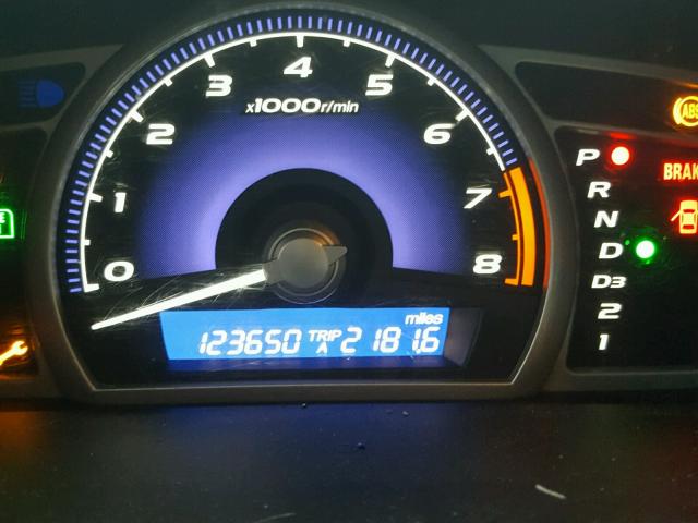 1HGFA16826L022097 - 2006 HONDA CIVIC EX ვერცხლისფერი ფოტო 8