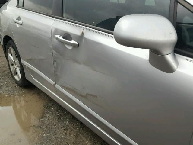 1HGFA16826L022097 - 2006 HONDA CIVIC EX ვერცხლისფერი ფოტო 9